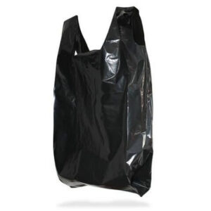 Sacola plástica preta 30x40 pct 5kg