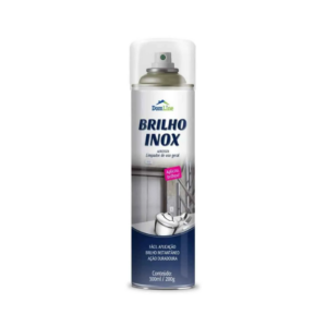 Brilha inox aerosol 300ml 200g domline