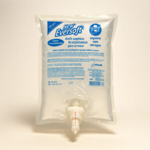 Alcool maos gel new eversoft valv 1200ml oleak