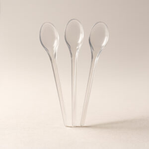 Colher plastica cafe pct 200 un mexa bem