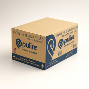 Papel higiênico luxo rolão 8x300m pulire
