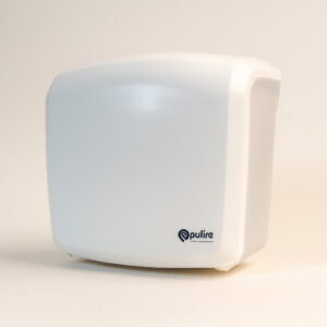 Dispenser higiênico rolão branco/preto el-rolbp elisa