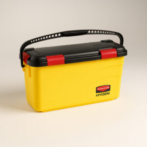 Balde desinfeccao lock go amarelo fg9t8200yel 9l rubbermaid