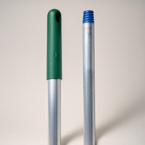 Cabo alum fosco manopla e ponteira verde 0,80m x22mm bralimpia