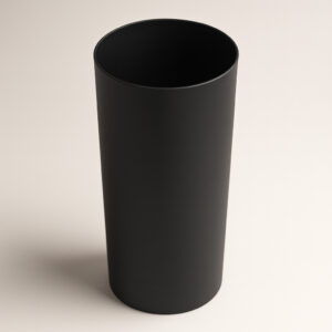 Cesto preto 51x24 23l bralimpia