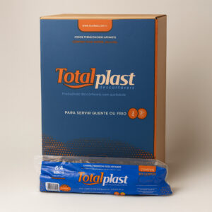 Copo 120ml isopor cx com 1000 un totalplast