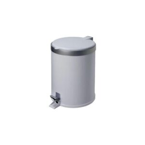 Lixeira pedal plástico branca 12l 3541 viel