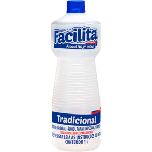 Alcool limpeza liq. 46,2º 1l facilita audax
