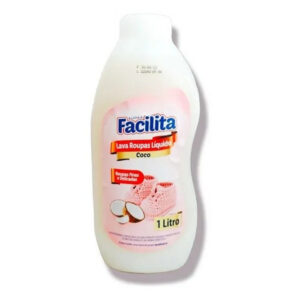Sabão liq lava roupas 1l coco facilita audax