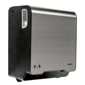 Dispenser papel toalha auto corte inox escovado nobre