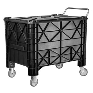 Caixa plastica completa preta c370qp 370l js