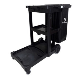Carro funcional america black bolsa preta bralimpia