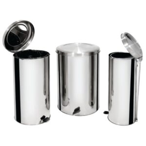 Lixeira pedal inox lp-017 10l ecobin