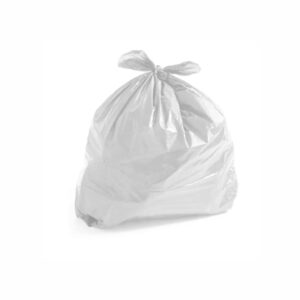 Saco lixo branco reforcado 40l 100 un plastjoia